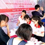4月21日ホーチミン自然科学大学ジョブフェアで４名の来日決定