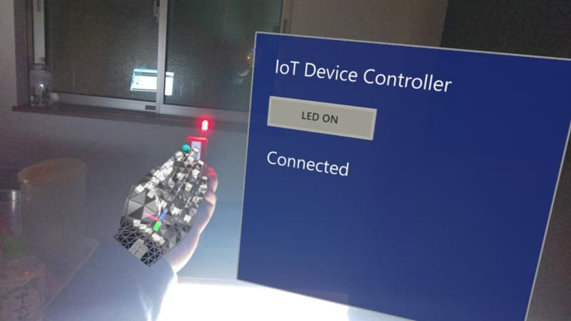 HoloLen2とIoTデバイスを接続する方法。