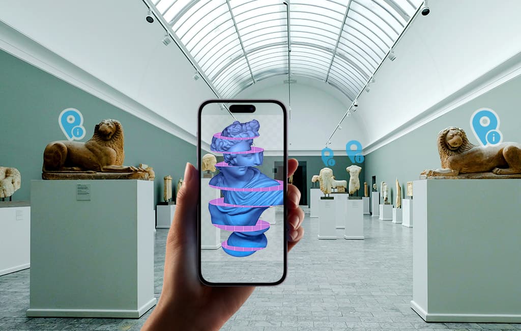 Cập nhật lớn cho ứng dụng AR đa ngôn ngữ trong viện bảo tàng có sử dụng iBeacon