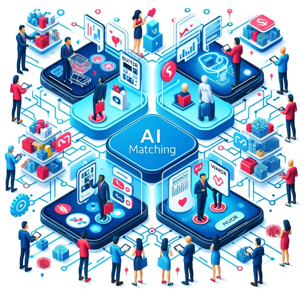 AIマッチングの活用：EコマースにおけるバイヤーとベンダーのAIマッチングの開発