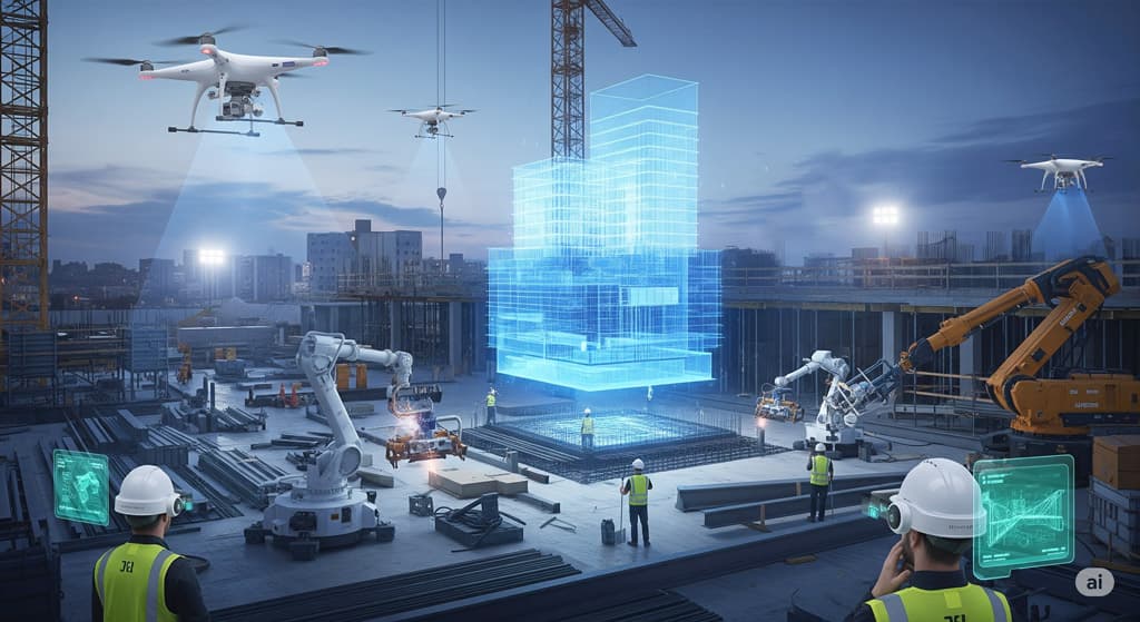 建設DX×BIM×AI融合で現場が激変！コスト半減と安全性向上の衝撃事例