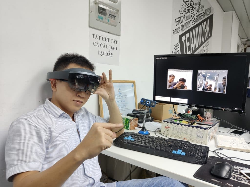 HoloLens（ホロレンズ）でWebRTCとUnityの設定方法の説明