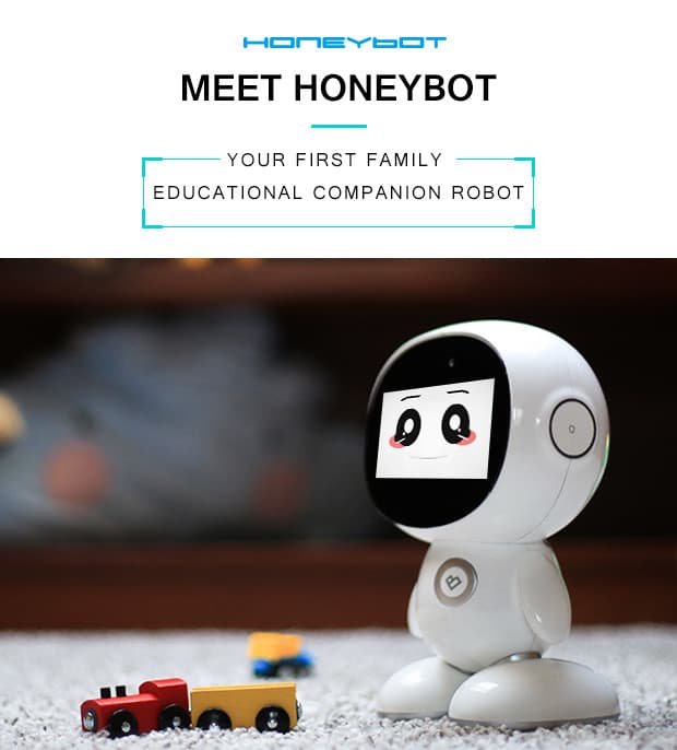 子供を教育する229ドルのファミリーロボット「Honeybot」が資金調達に成功