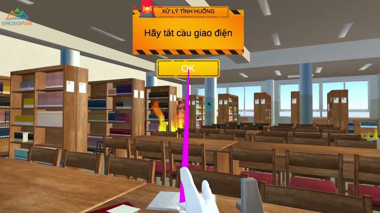 Đào tạo huấn luyện kỹ năng xử lý đám cháy bằng công nghệ VR