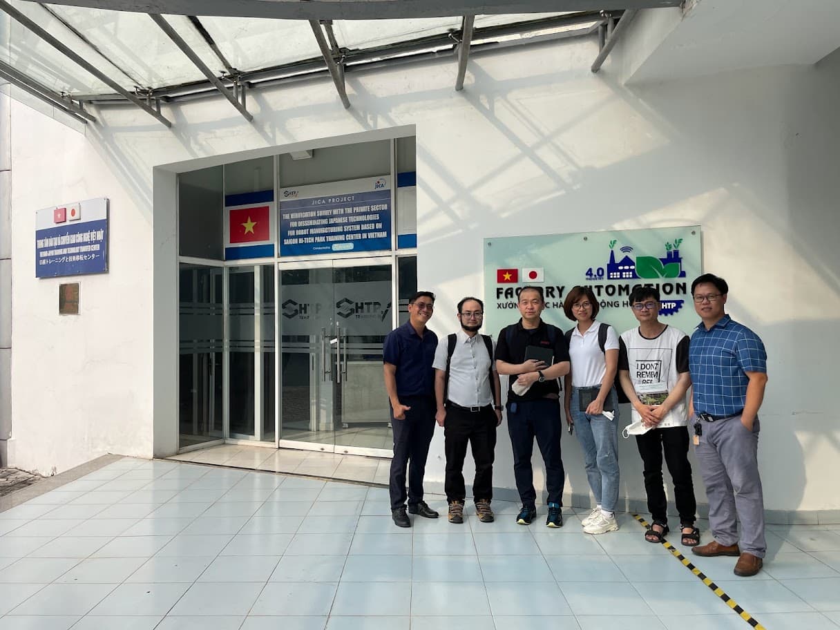 Cùng công ty Denso tham quan đối tác Trung tâm đào tạo SHTP Training Center tại Khu Công Nghệ Cao Tp.HCM