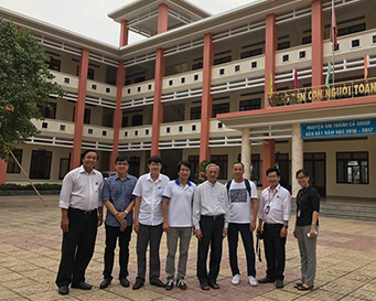 ドンナイ省のHòa Bình（ホア・ビン）専門学校を援