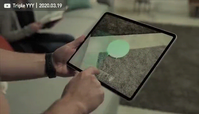 Ứng dụng AR với máy quét LiDAR trên Ipad pro