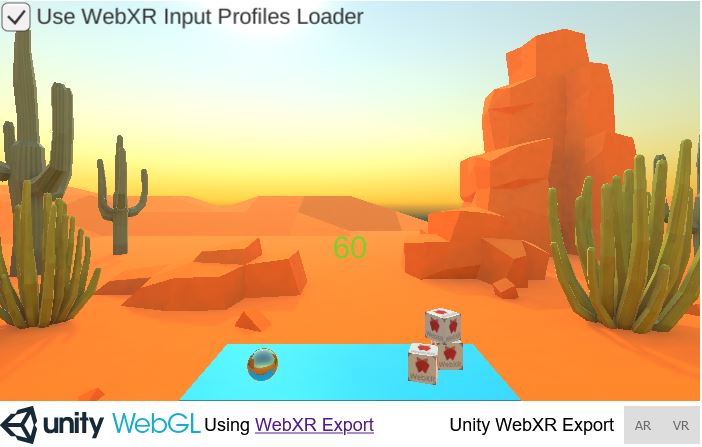 Web XR demo by OneTech