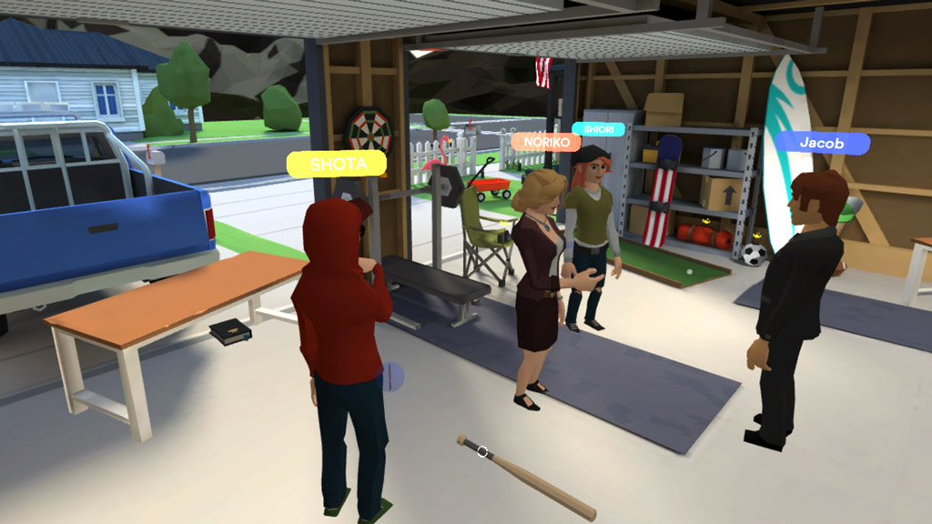 VR英語教育プラットフォームを利用した実証授業が中央大学で実施
