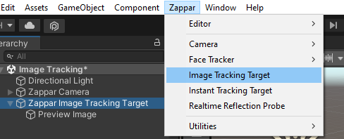 図2. Zappar Image Tracking Target