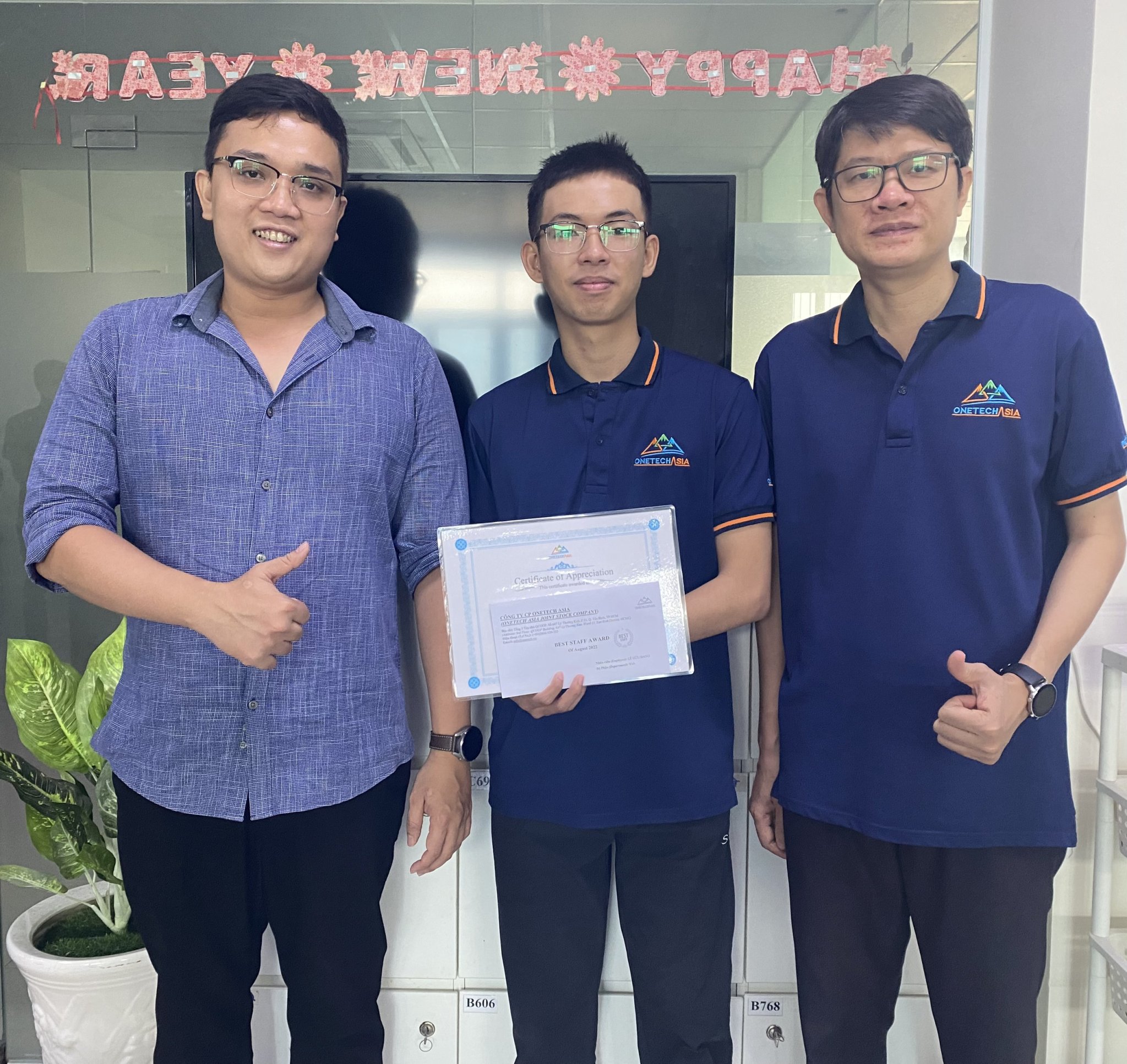 ONETECH ASIA – Vinh danh Tháng 08/2022 ?