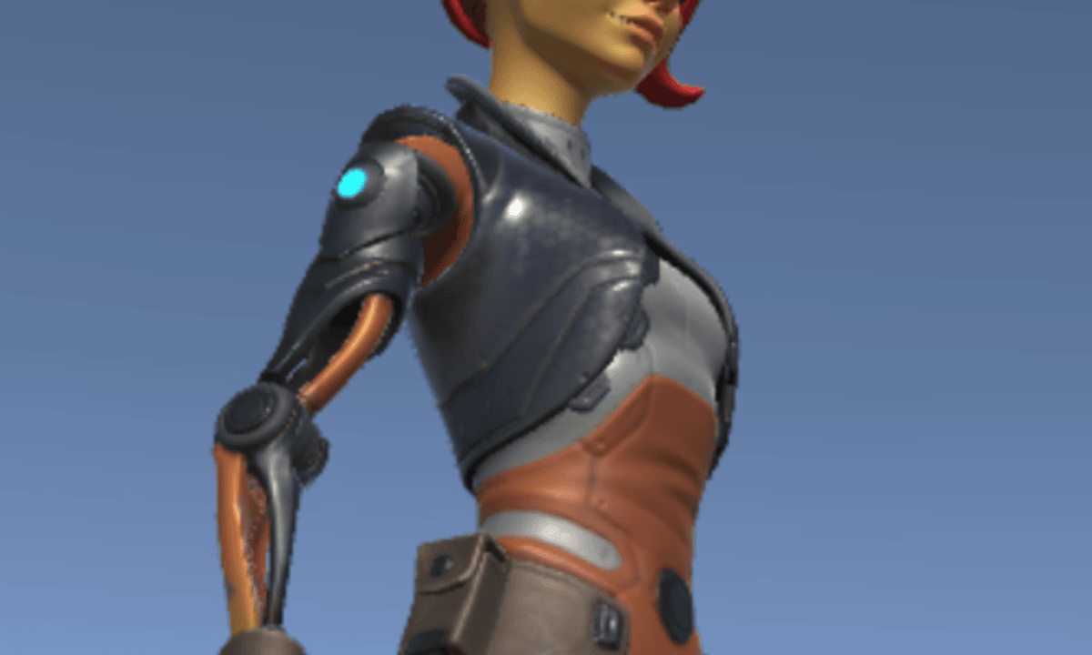 Sci-fi themed 3D adventure game