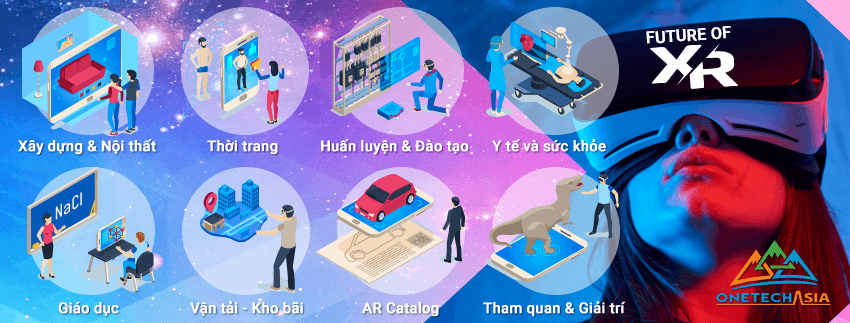 Các nội dung VR/AR rất phong phú và đa dạng