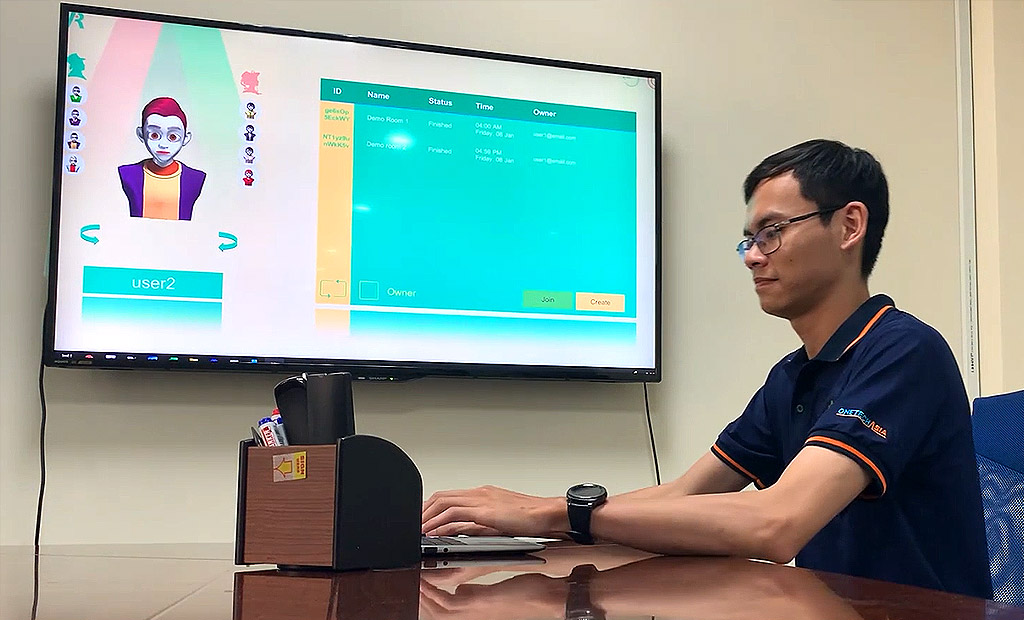 Hệ thống hội thảo VR Ver 3.0