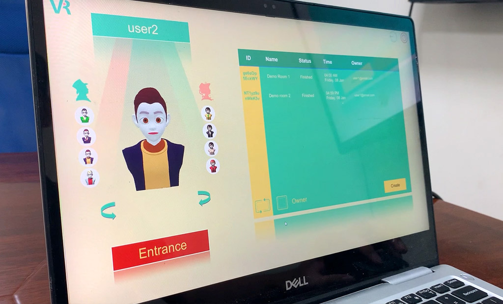 Hệ thống hội thảo VR Ver 3.0