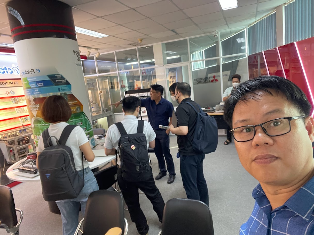 Cùng công ty Denso tham quan đối tác Trung tâm đào tạo SHTP Training Center tại Khu Công Nghệ Cao Tp.HCM