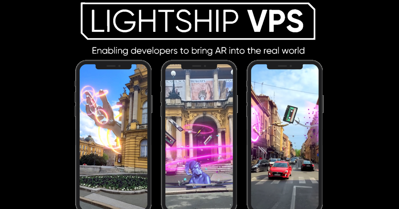Ứng dụng của  Lightship VPS là sáng tạo thế giới AR