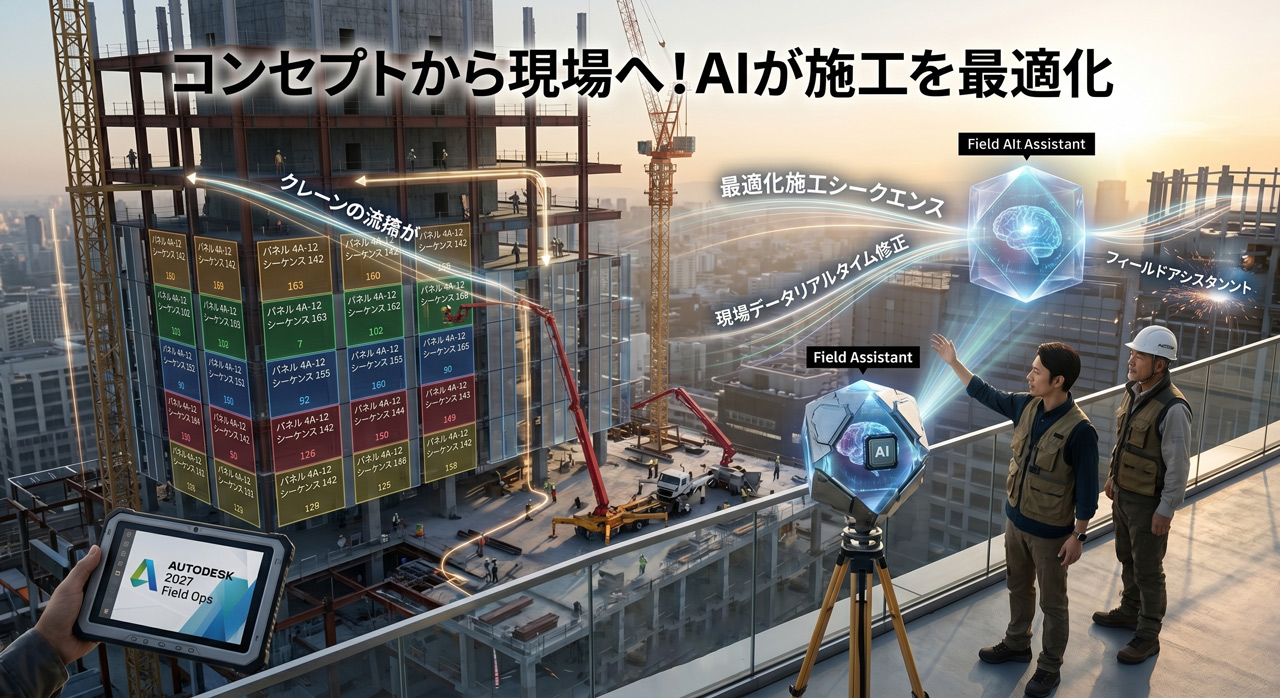 AutoDesk 2027版で設計現場が変わる—AIに「任せる」時代が来た