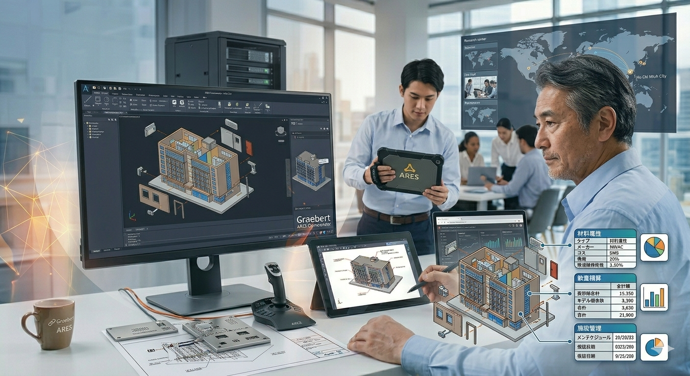 Graebert社製のDWG互換CADで、AutoCAD代替として国内外で導入実績が広がっている。