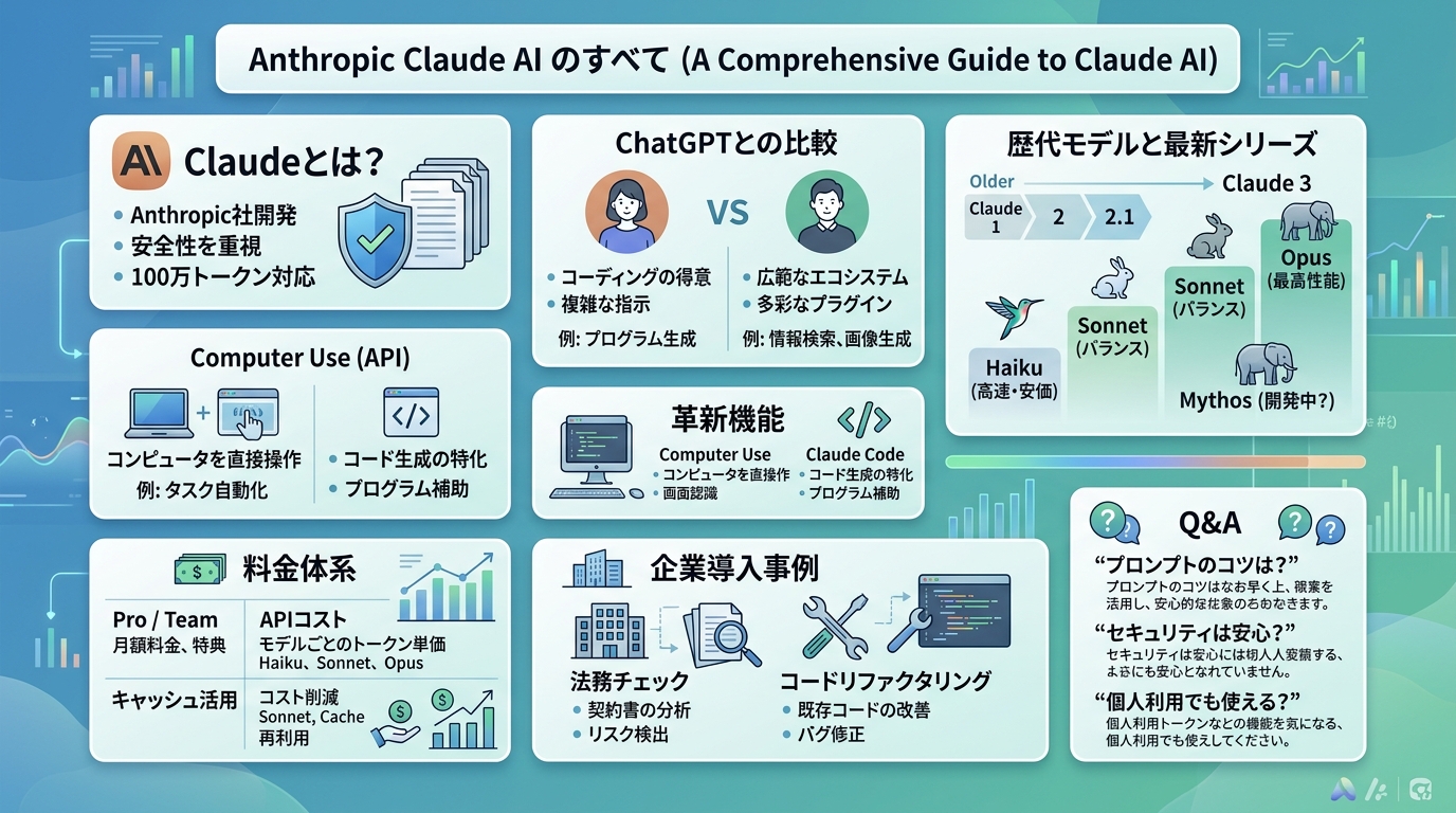 Claude(クロード)とは?2026年最新モデル・ChatGPTとの違い・料金を徹底解説