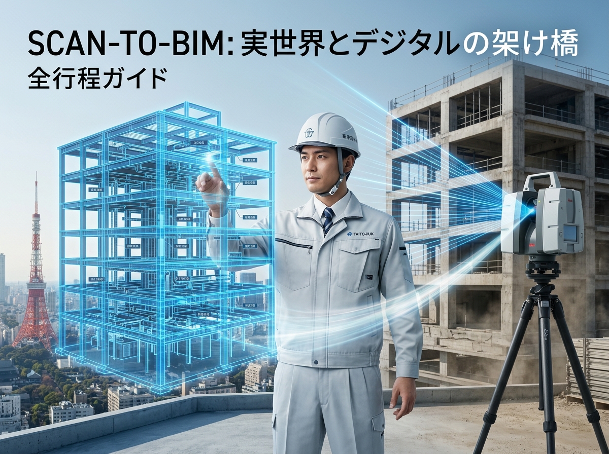 Scan-to-BIM導入ガイド｜発注前準備から納品までのフロー