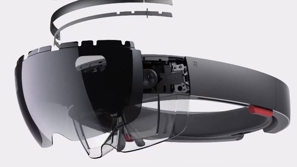 Microsoft HoloLens 1 (First released in 2015) (Source: Microsoft)