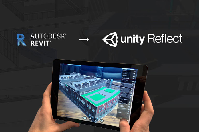 Unity ReflectはBIMやCADを作成できるAutodesk Revitにプラグインをインストールすることで使えます。