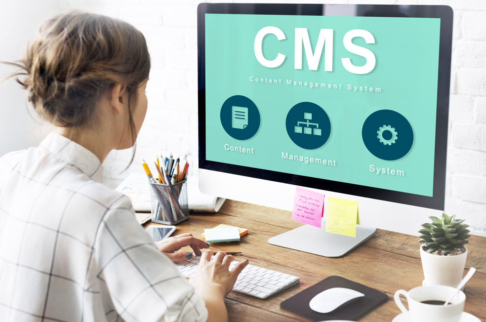 CMS-Webサイトを管理するシステム