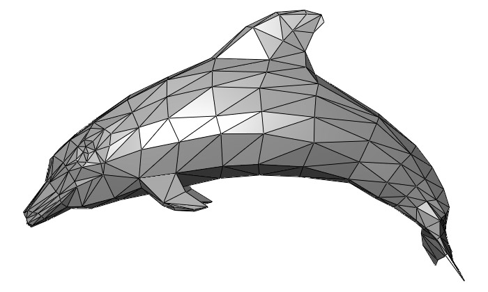Dolphin_triangle_mesh