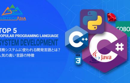 業務システム開発で使われるプログラミング言語・スクリプト言語?人気の高い開発言語の特徴