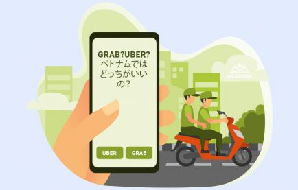 Grab?UBER? ベトナムではどっちがいいの?