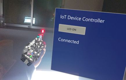 HoloLen2とIoTデバイスを接続する方法。