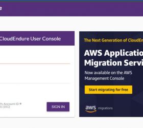 CLOUDENDURE MIGRATION を使用してサーバーをAWSクラウドに移行