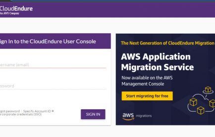 CLOUDENDURE MIGRATION を使用してサーバーをAWSクラウドに移行