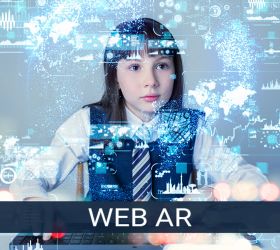 アプリのインストールが必要なくWebでARコンテンツの表示方法