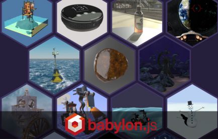 Webで３Dアプリを作成するフレームワークBabylonJS