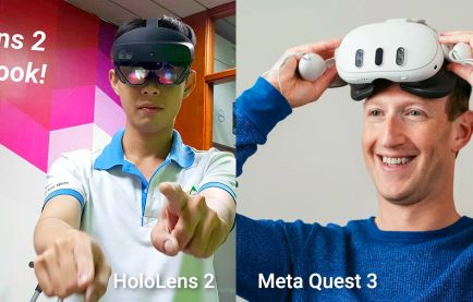 Meta Quest 3 と HoloLens 2 の比較レビュー