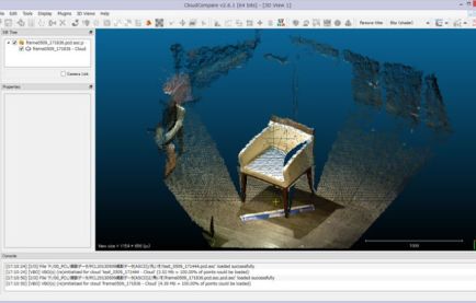 CloudCompareでできること