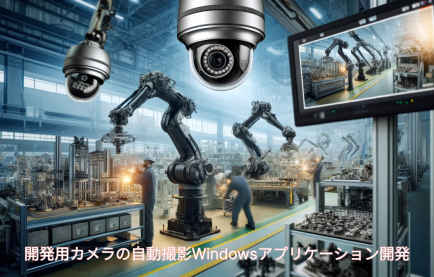 産業用カメラの自動撮影Windowsアプリケーション開発