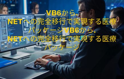 VB6から.NETへの完全移行で実現する医療パッケージ