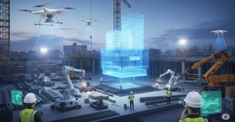 建設DX×BIM×AI融合で現場が激変！コスト半減と安全性向上の衝撃事例
