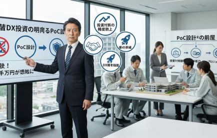 建設DX投資の明暗を分けるPoC設計｜失敗を防ぐ3つの効果