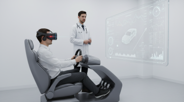 視線・反応データを可視化するMR運転評価システム｜福祉・医療向けXR活用