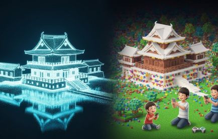 点群データ×Minecraft変換のビジネス活用：施設PRと体験コンテンツの最前線
