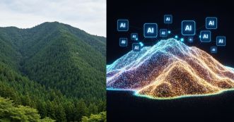 山間地・傾斜地の測量を変えるAI×フォトグラメトリ技術【2026年最新事例】